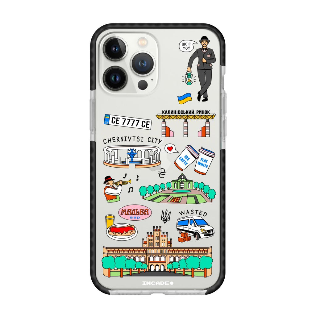 Чохол для iPhone 13 Pro CHERNIVTSI - INCADE