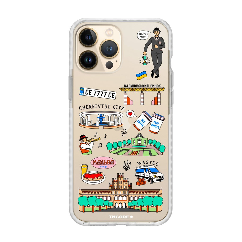 Чохол для iPhone 13 Pro CHERNIVTSI - INCADE