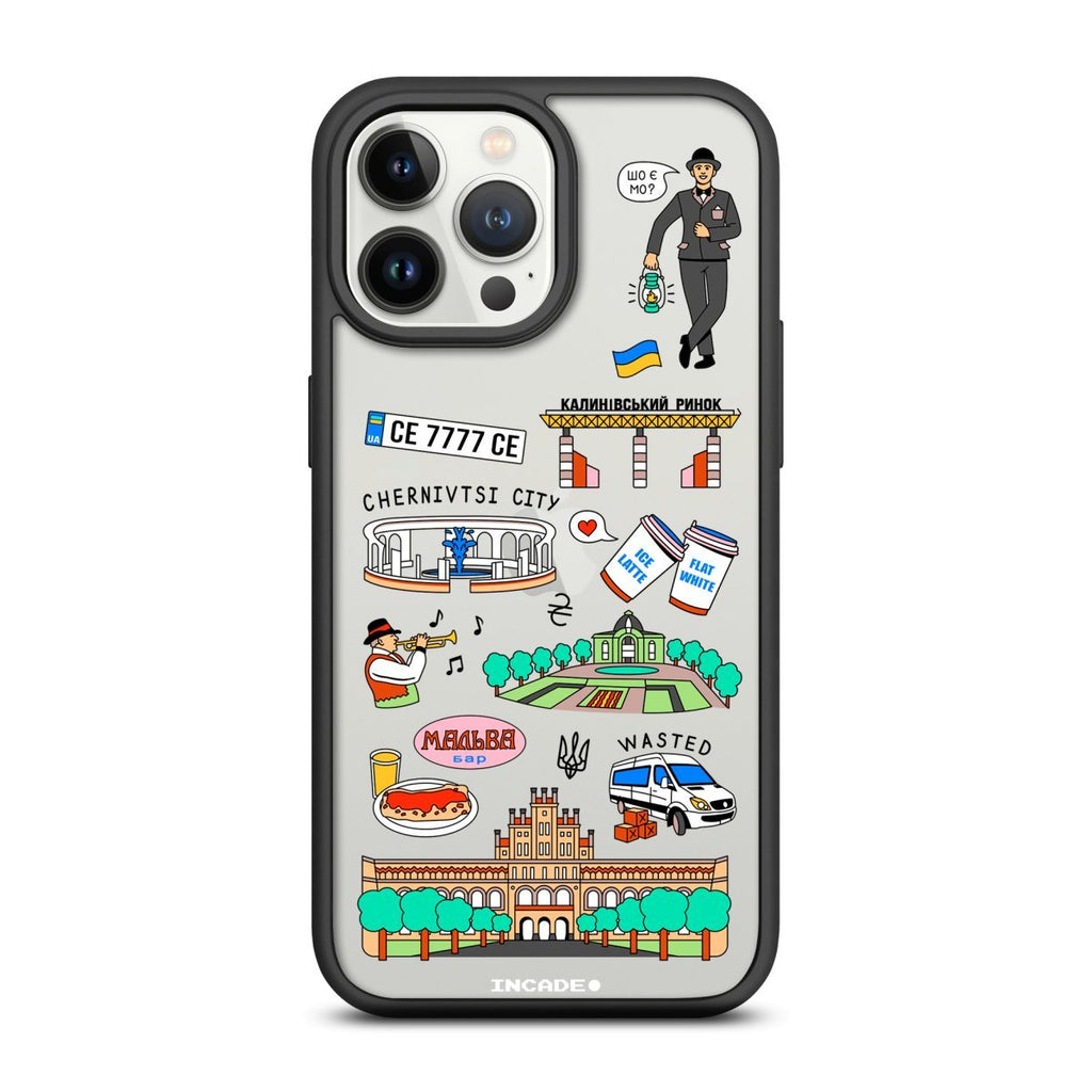 Чохол для iPhone 13 Pro CHERNIVTSI - INCADE