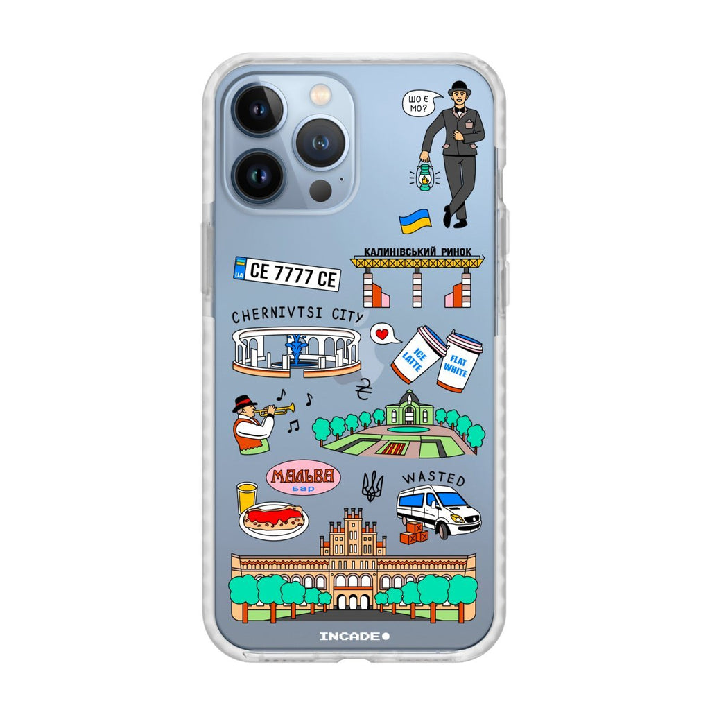 Чохол для iPhone 13 Pro CHERNIVTSI - INCADE