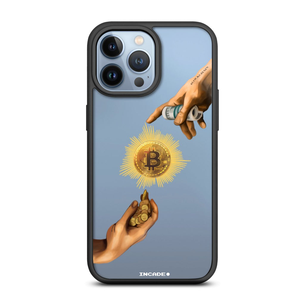 Чохол для iPhone 13 Pro crypto god btc - INCADE