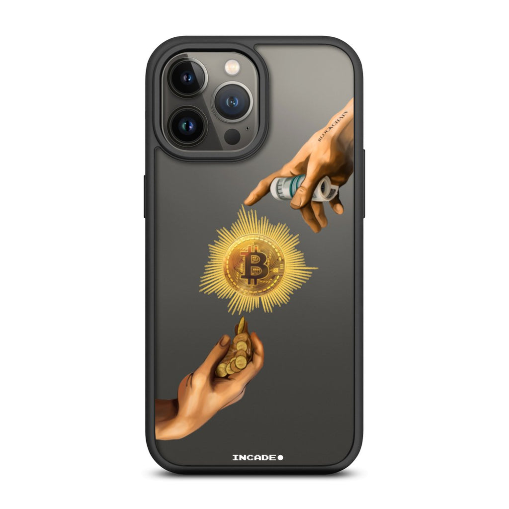 Чохол для iPhone 13 Pro crypto god btc - INCADE