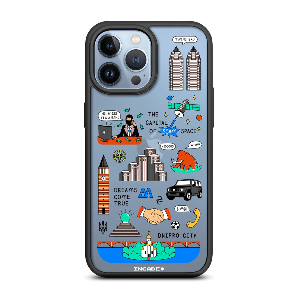 Чохол для iPhone 13 Pro DNIPRO - INCADE