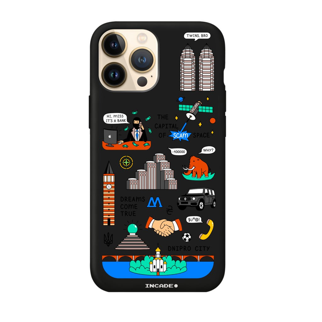 Чохол для iPhone 13 Pro DNIPRO - INCADE