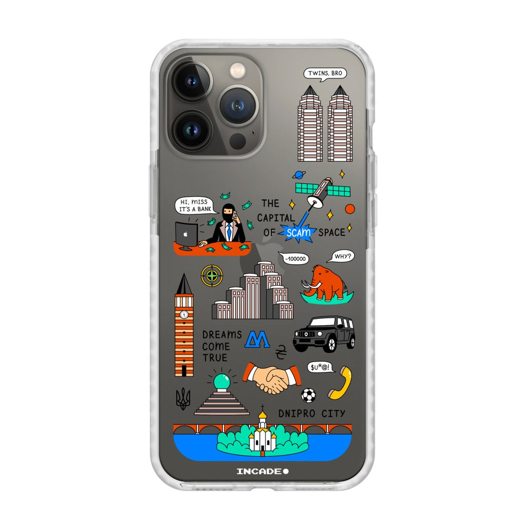 Чохол для iPhone 13 Pro DNIPRO - INCADE