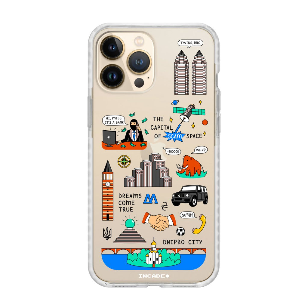 Чохол для iPhone 13 Pro DNIPRO - INCADE