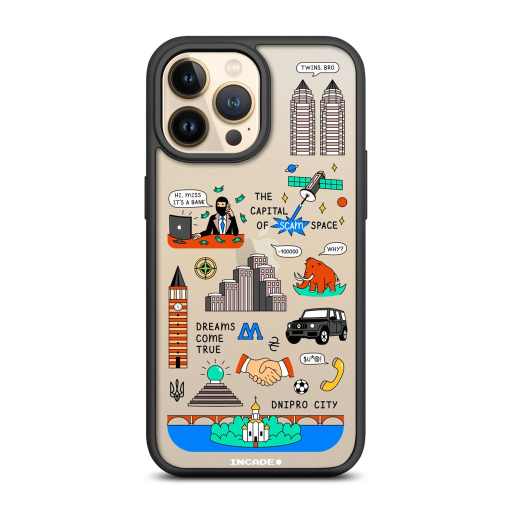 Чохол для iPhone 13 Pro DNIPRO - INCADE