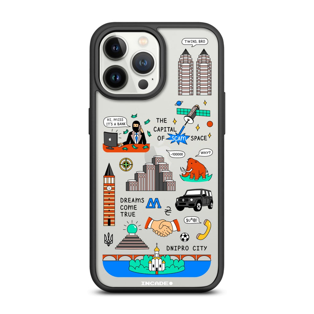 Чохол для iPhone 13 Pro DNIPRO - INCADE