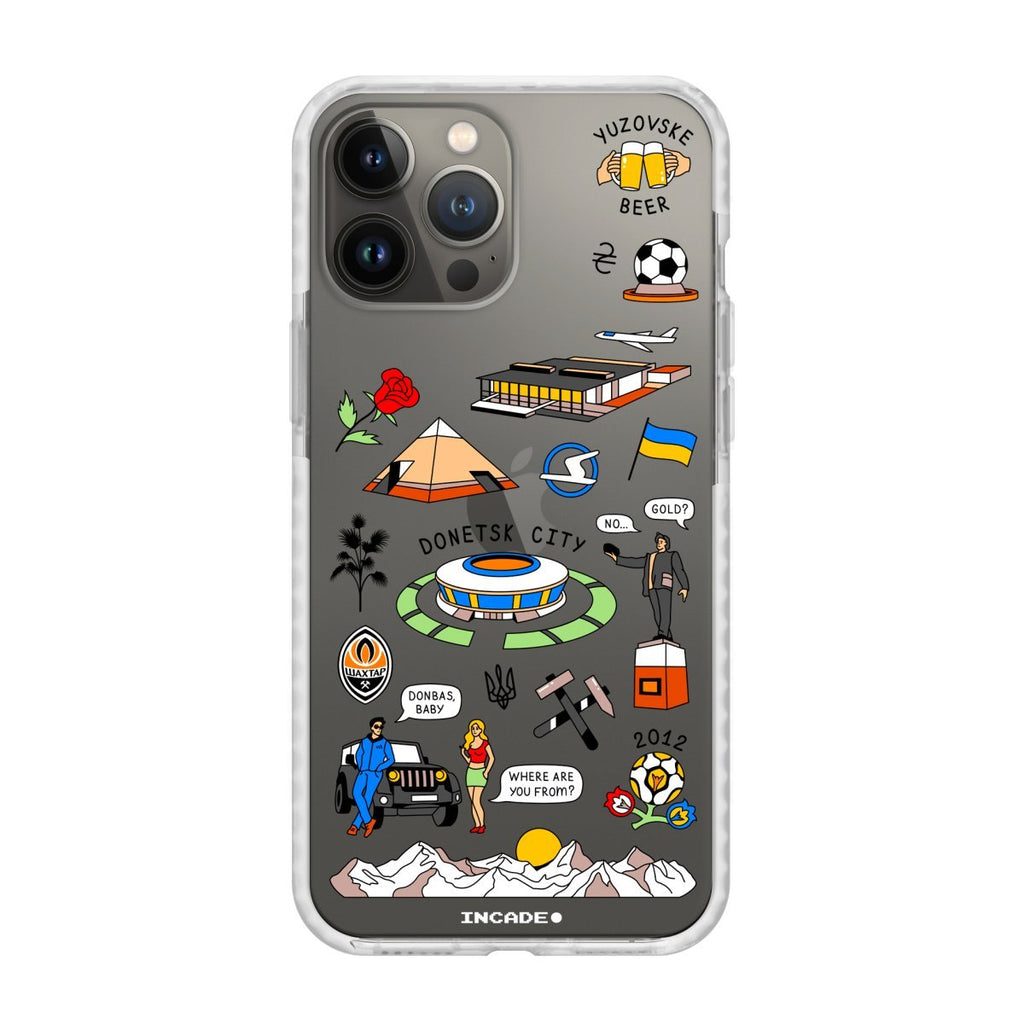 Чохол для iPhone 13 Pro DONETSK - INCADE