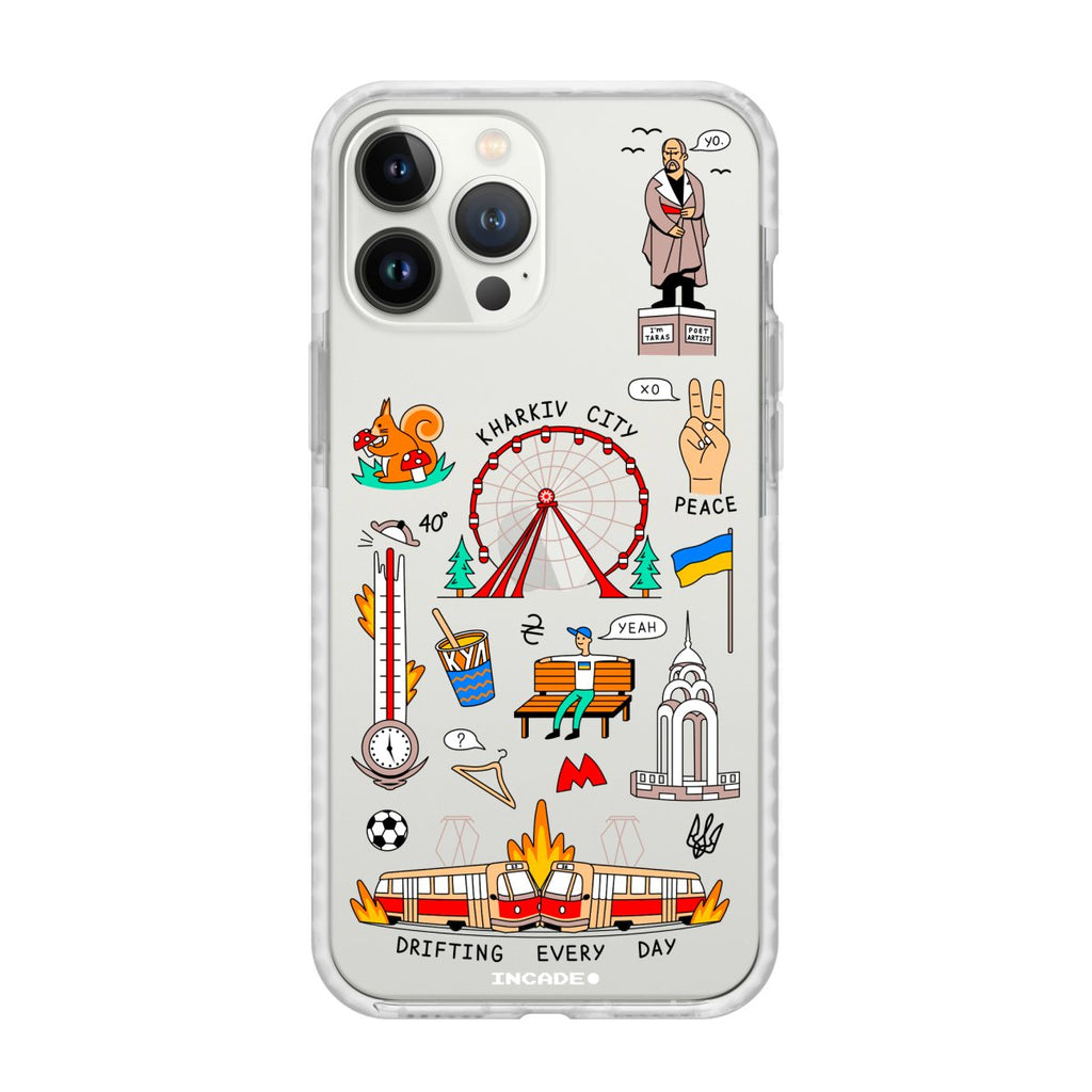 Чохол для iPhone 13 Pro KHARKIV - INCADE