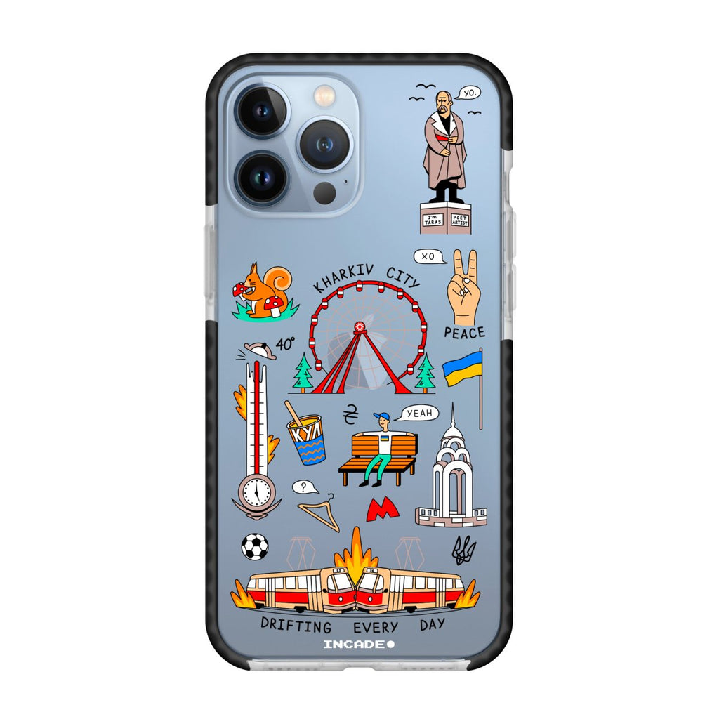 Чохол для iPhone 13 Pro KHARKIV - INCADE