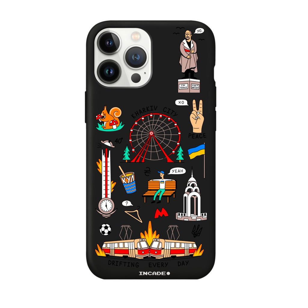 Чохол для iPhone 13 Pro KHARKIV - INCADE