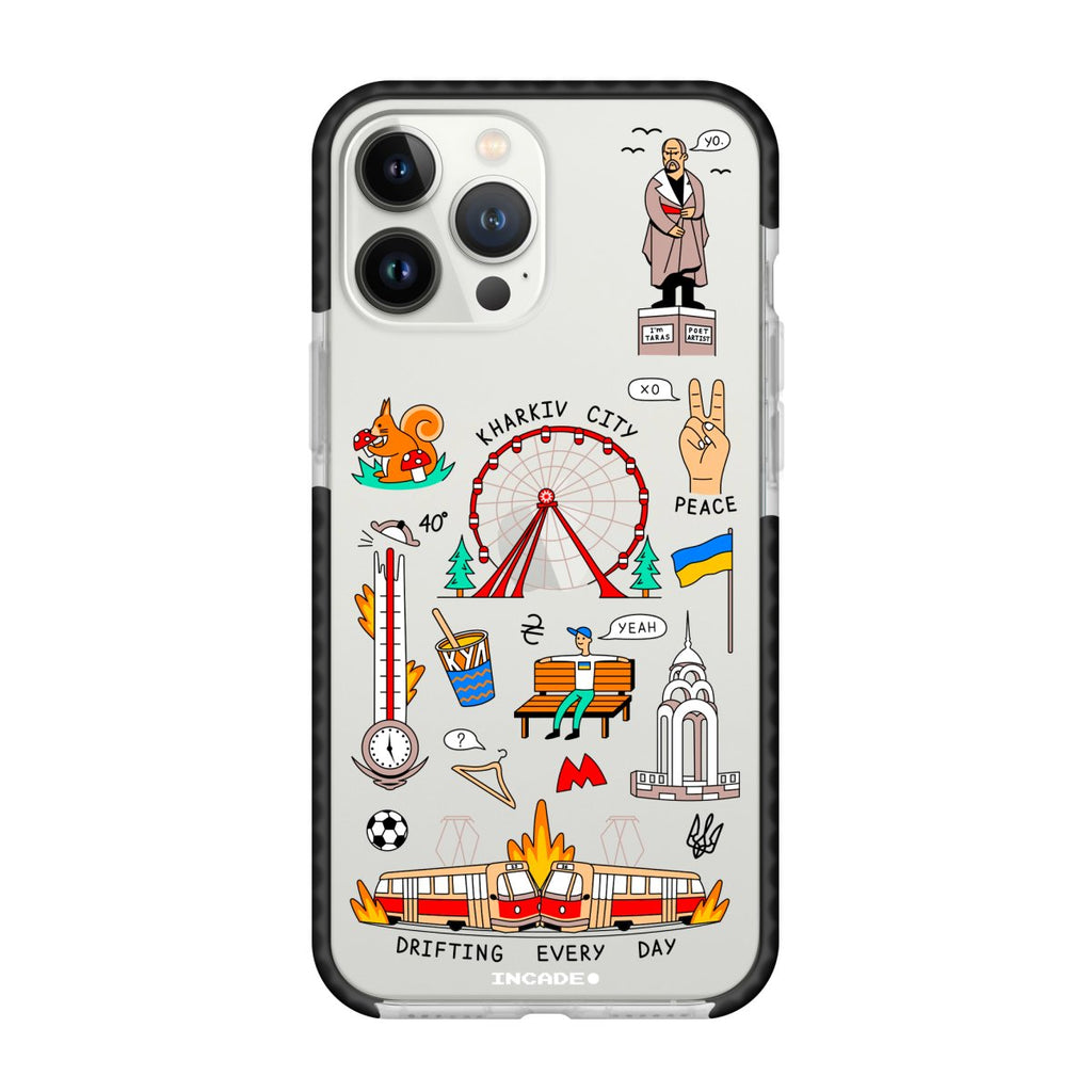 Чохол для iPhone 13 Pro KHARKIV - INCADE