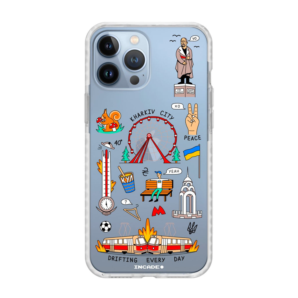 Чохол для iPhone 13 Pro KHARKIV - INCADE