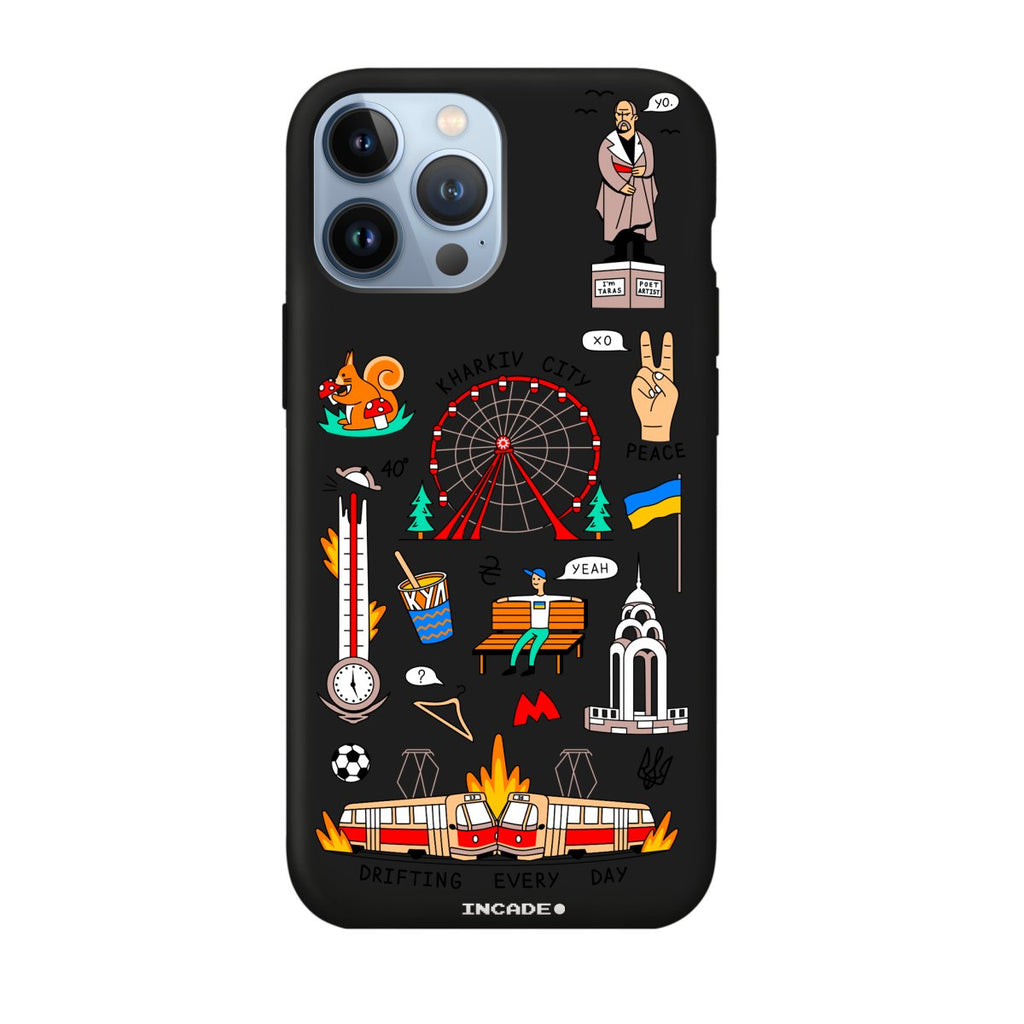 Чохол для iPhone 13 Pro KHARKIV - INCADE