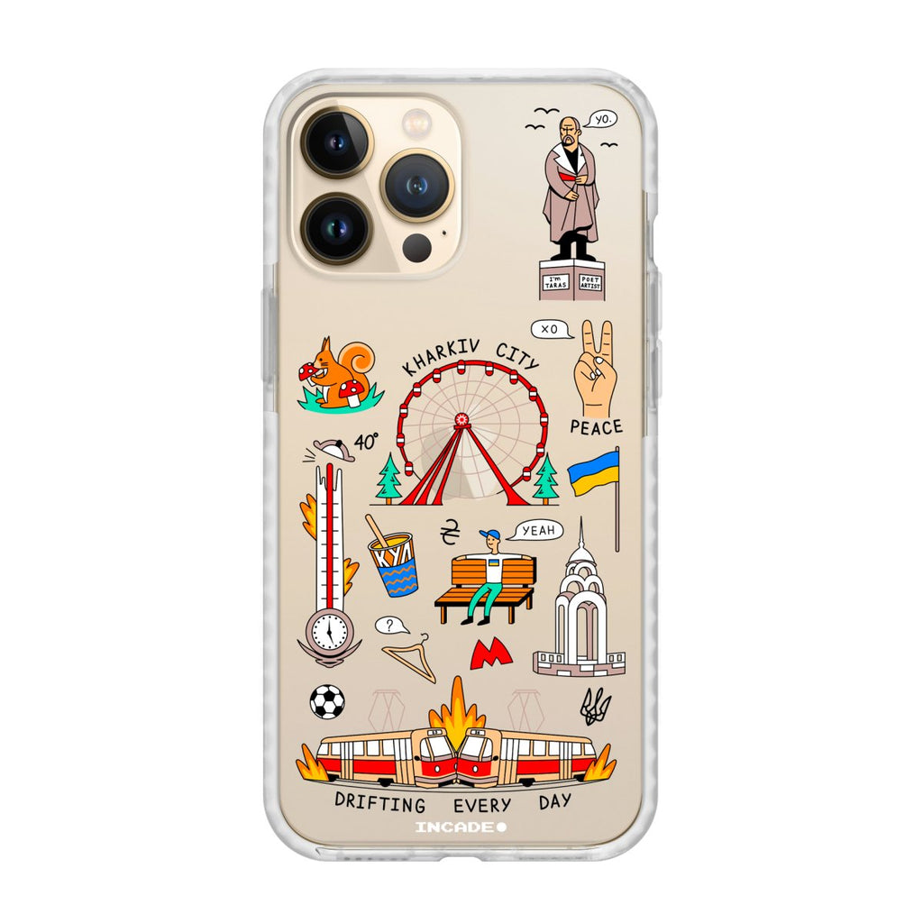 Чохол для iPhone 13 Pro KHARKIV - INCADE