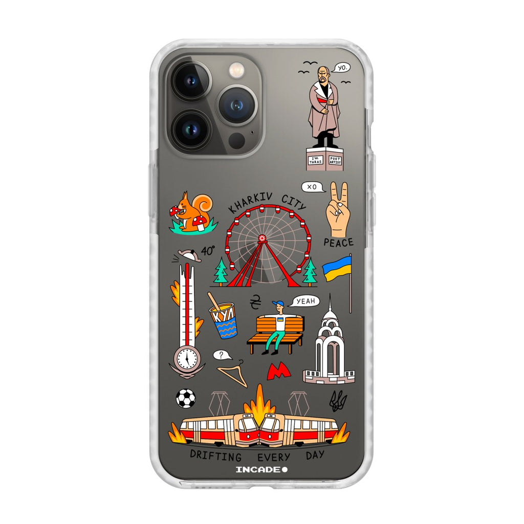 Чохол для iPhone 13 Pro KHARKIV - INCADE