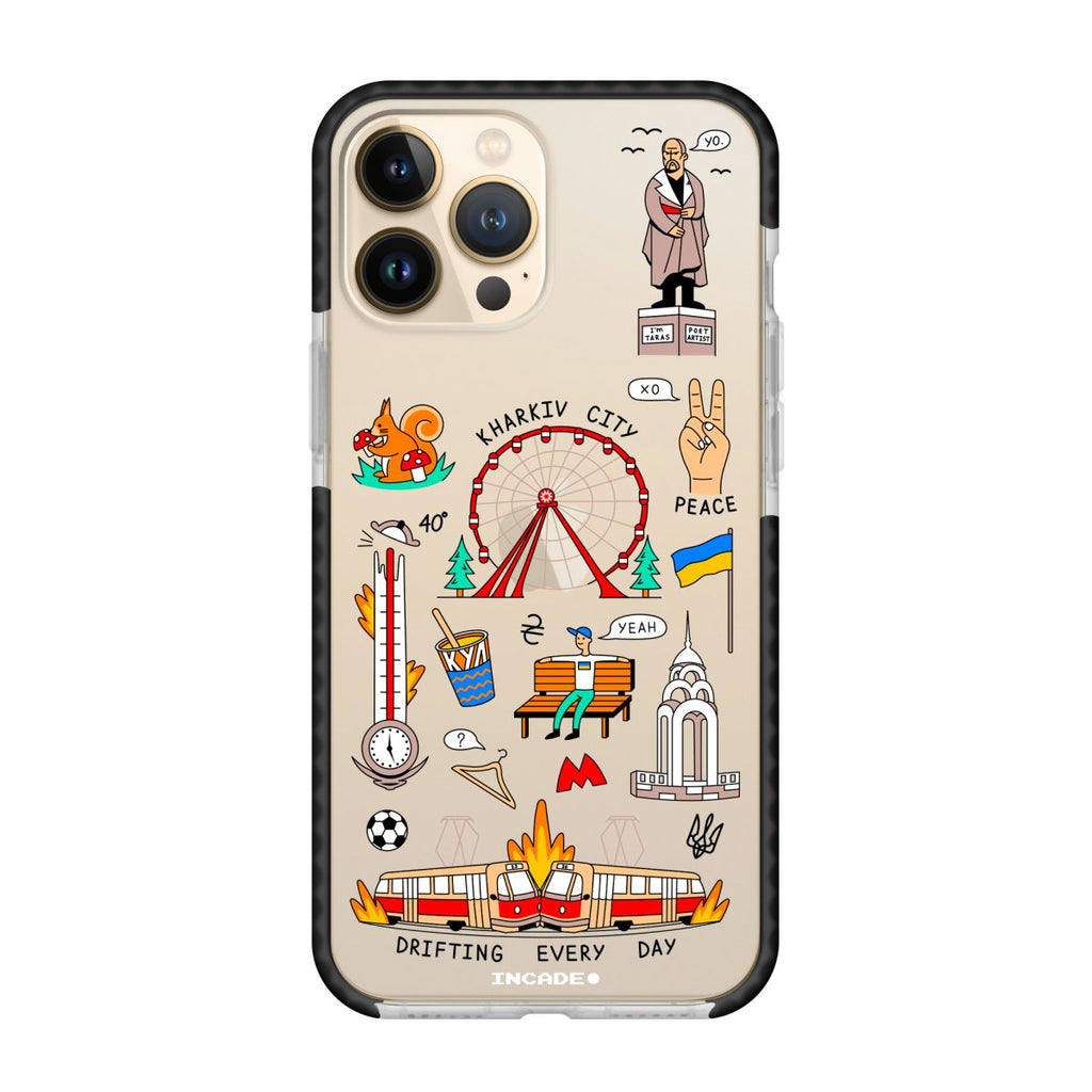 Чохол для iPhone 13 Pro KHARKIV - INCADE