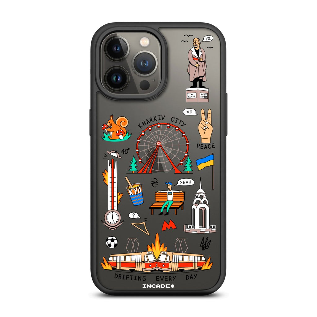 Чохол для iPhone 13 Pro KHARKIV - INCADE