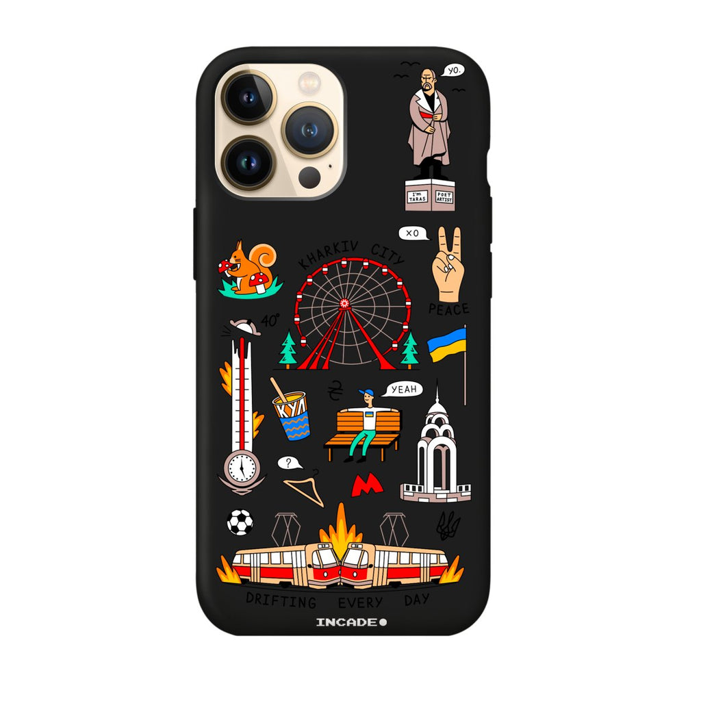 Чохол для iPhone 13 Pro KHARKIV - INCADE