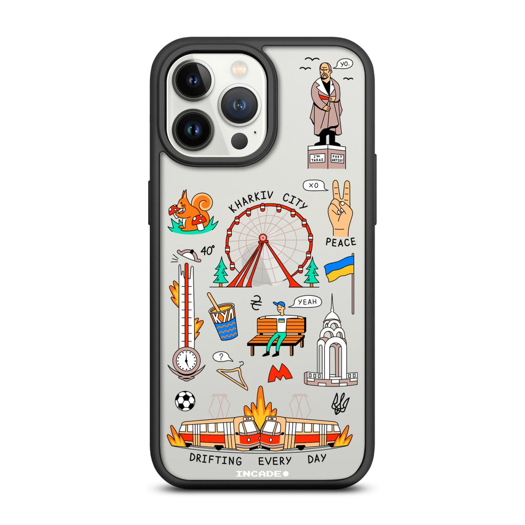 Чохол для iPhone 13 Pro KHARKIV - INCADE