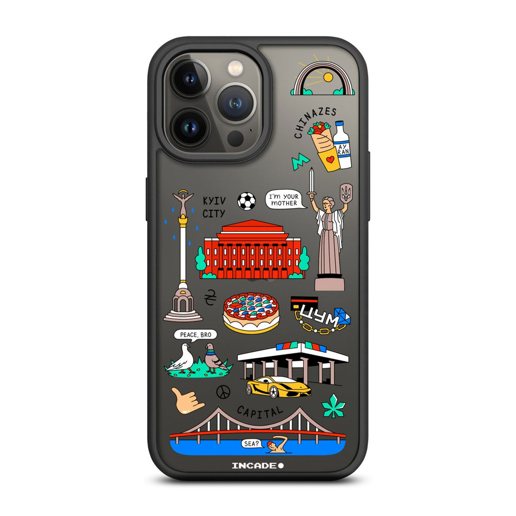 Чохол для iPhone 13 Pro KYIV - INCADE