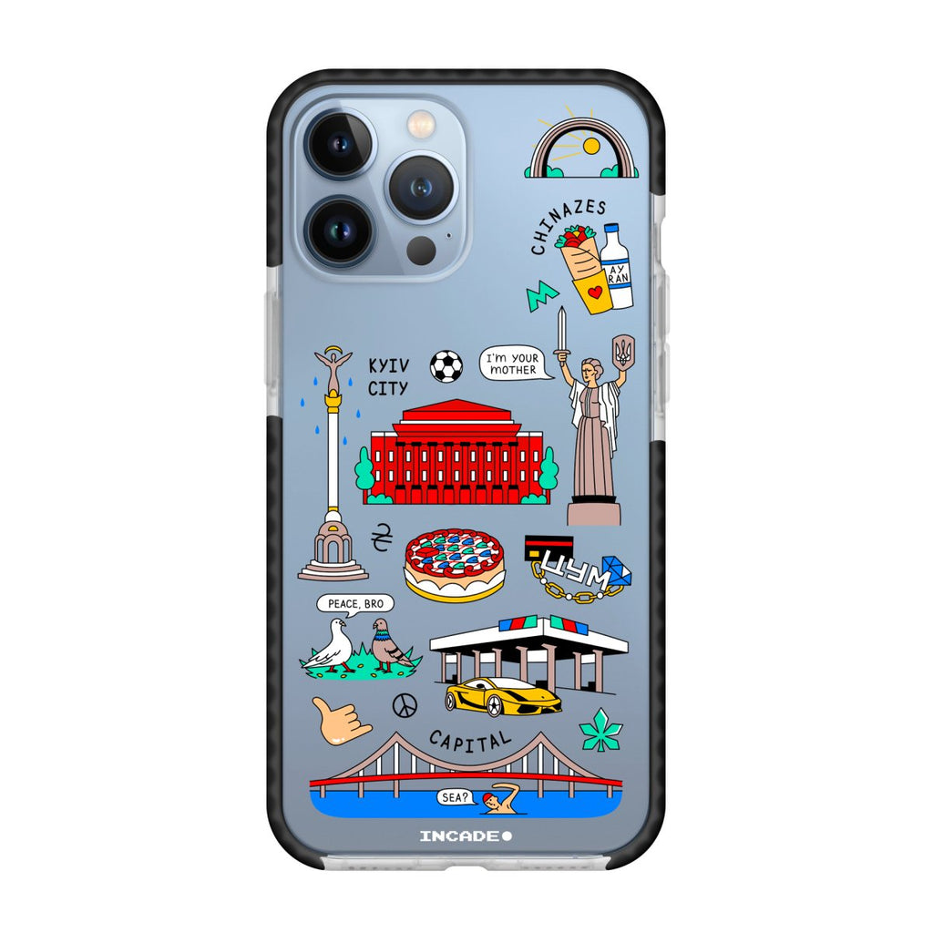 Чохол для iPhone 13 Pro KYIV - INCADE