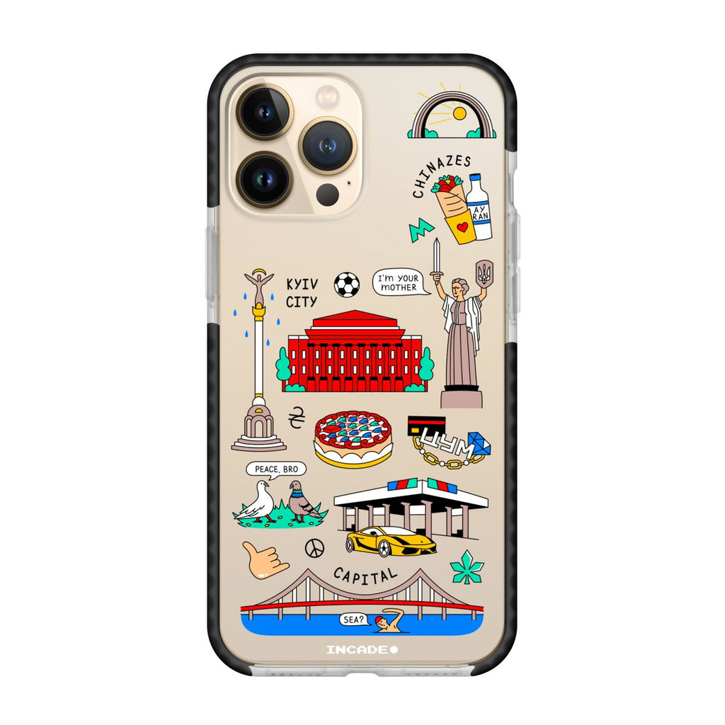 Чохол для iPhone 13 Pro KYIV - INCADE