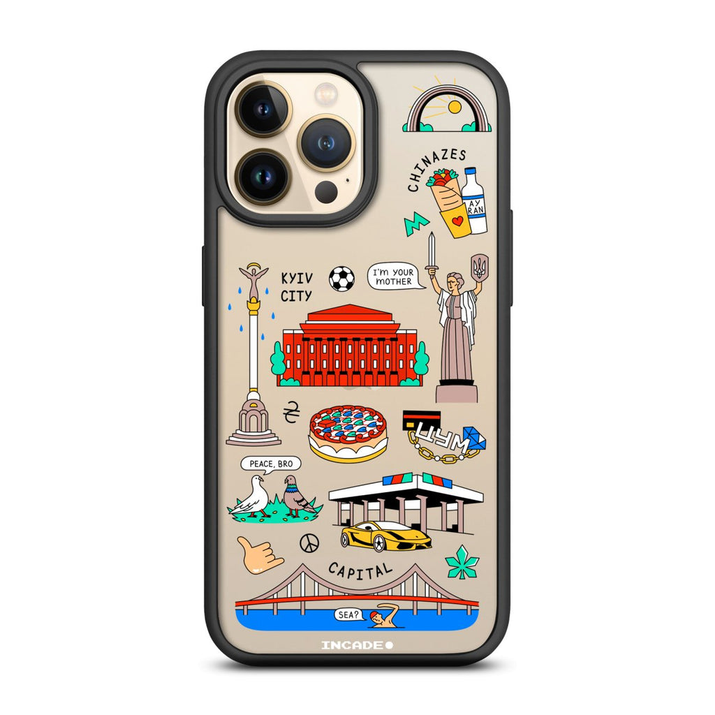 Чохол для iPhone 13 Pro KYIV - INCADE