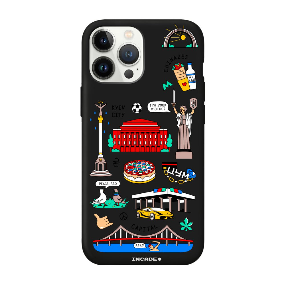 Чохол для iPhone 13 Pro KYIV - INCADE