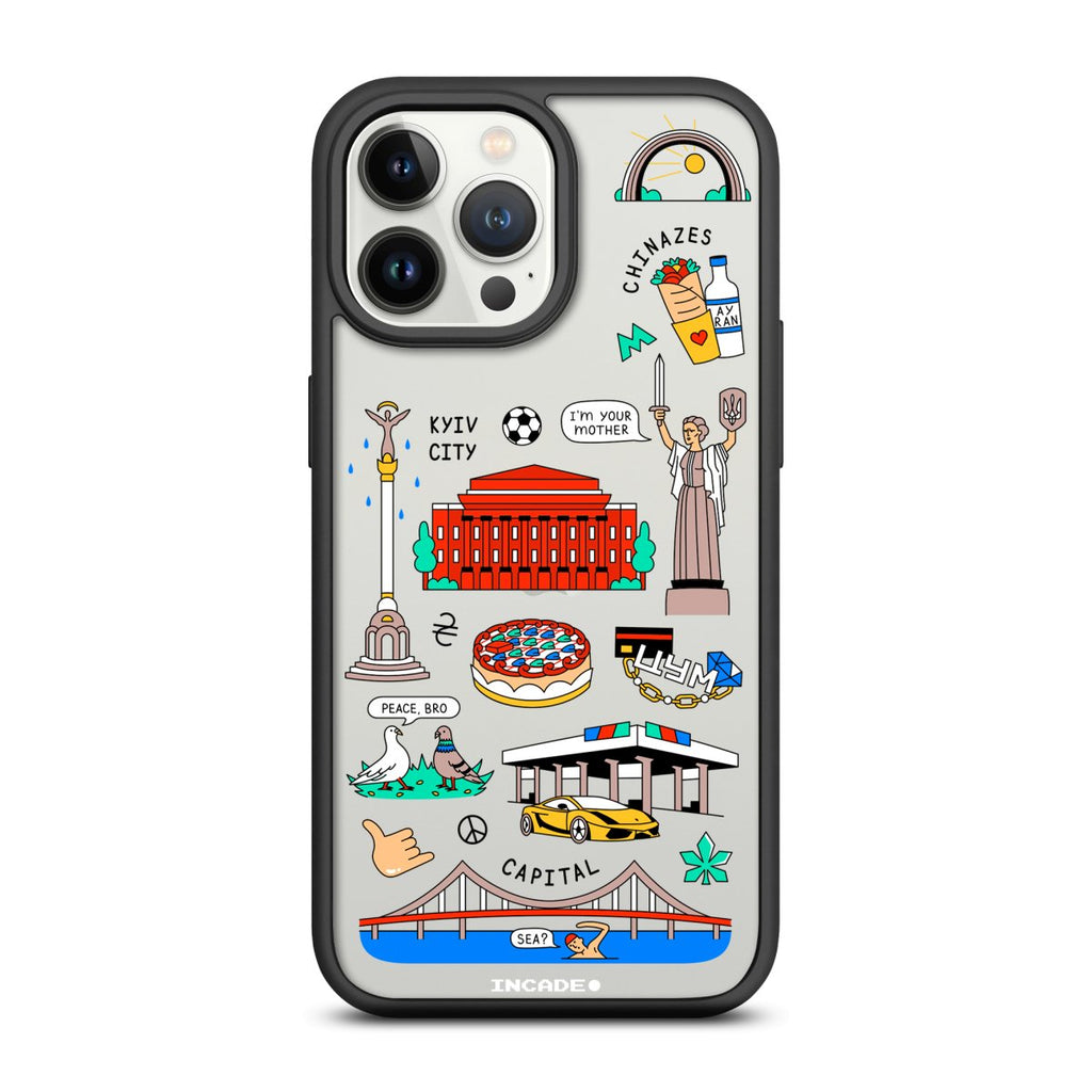 Чохол для iPhone 13 Pro KYIV - INCADE