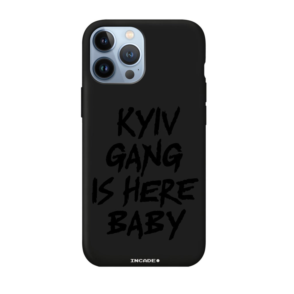 Чохол для iPhone 13 Pro kyiv black - INCADE