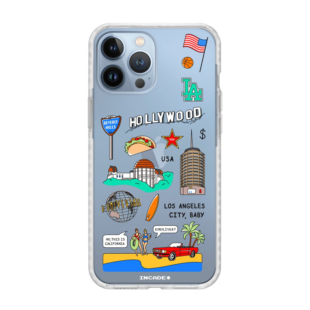 Чохол для iPhone 13 Pro LOS ANGELES - INCADE