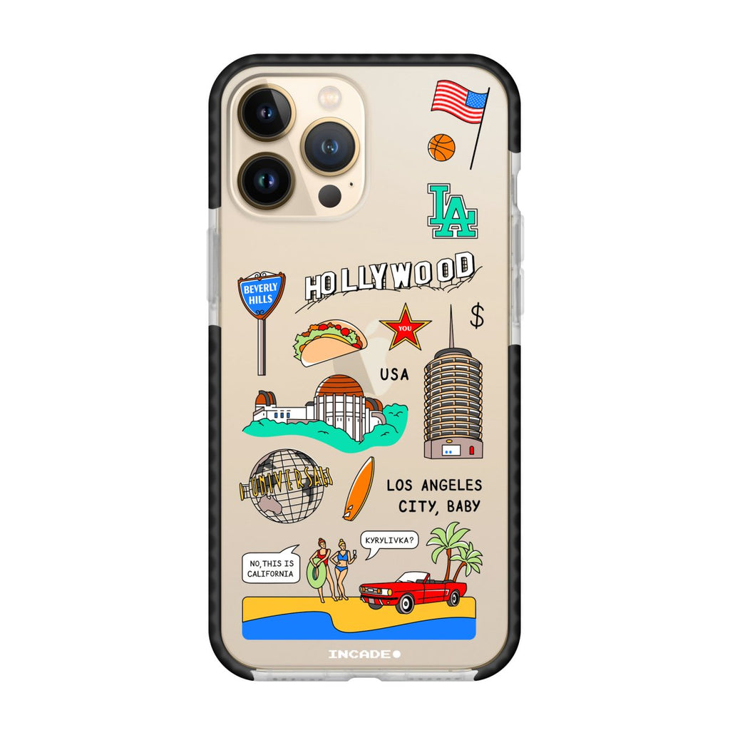 Чохол для iPhone 13 Pro LOS ANGELES - INCADE