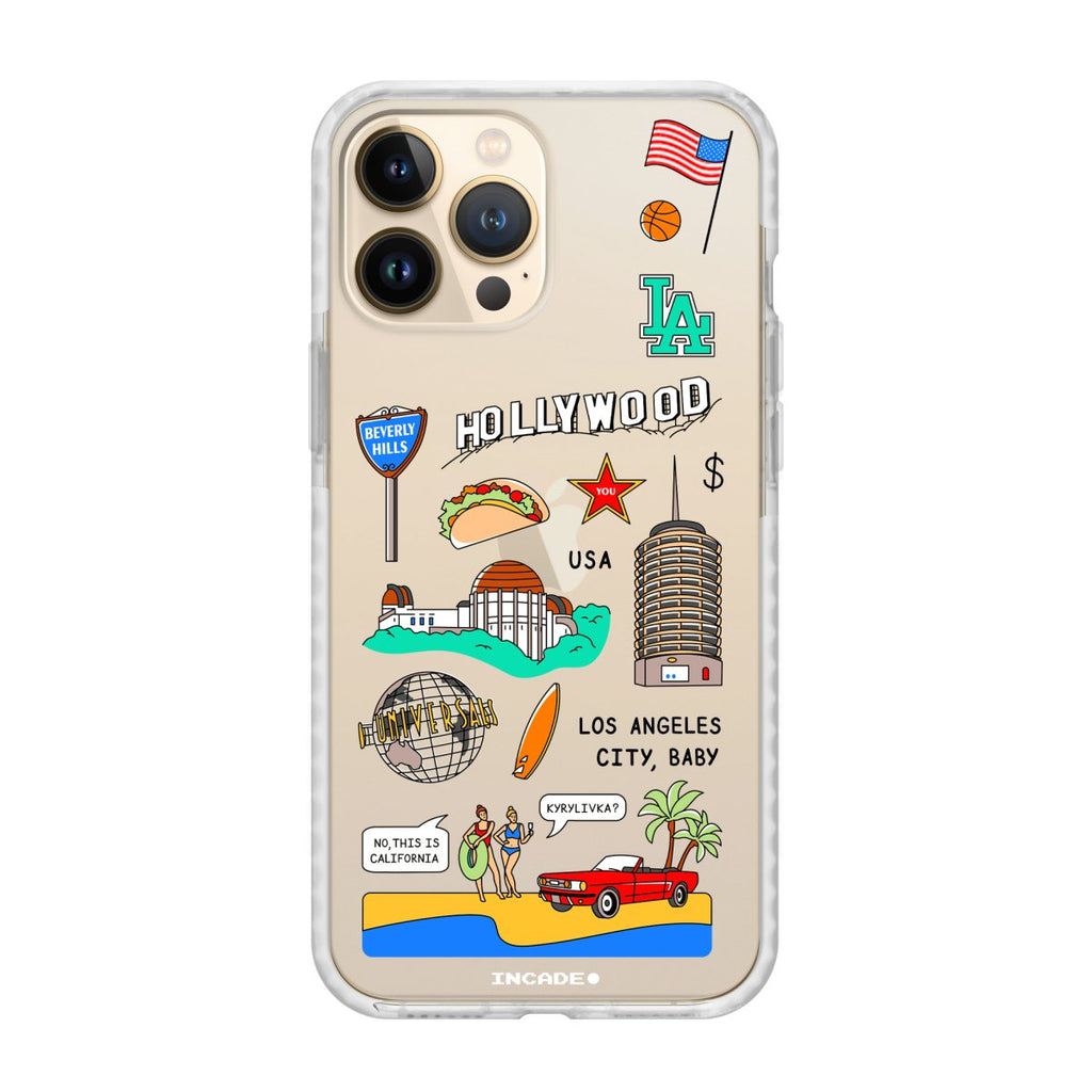 Чохол для iPhone 13 Pro LOS ANGELES - INCADE
