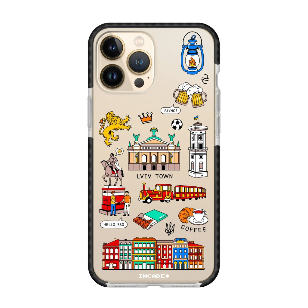 Чохол для iPhone 13 Pro LVIV - INCADE