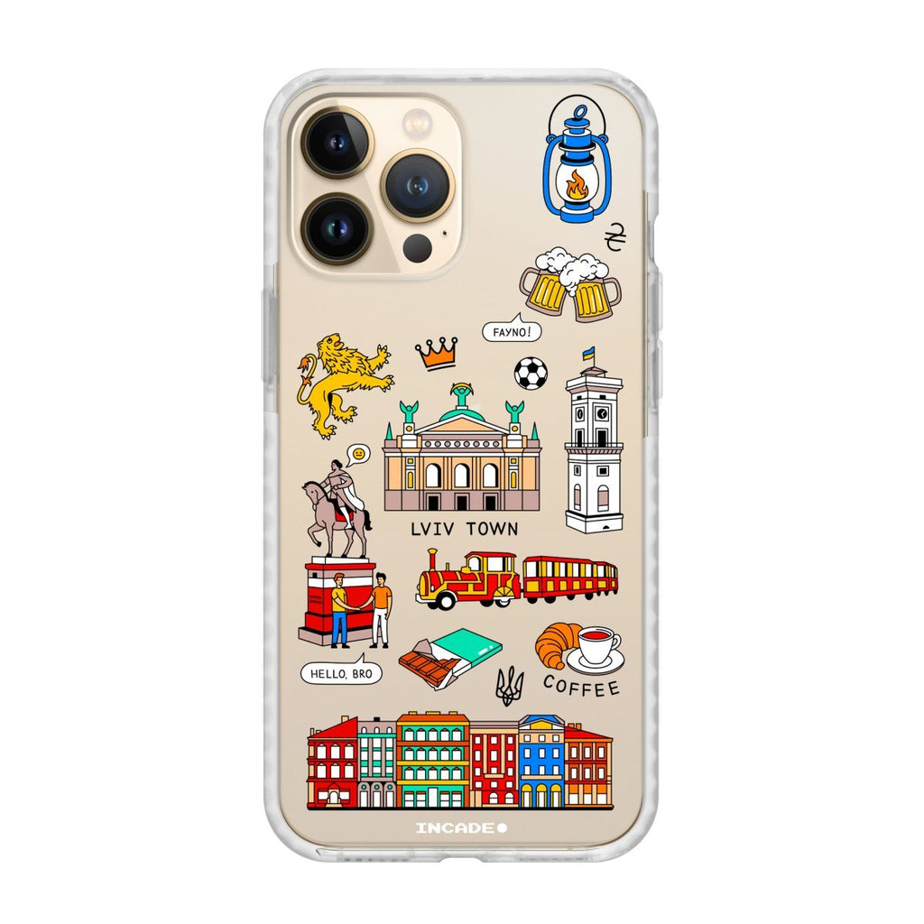 Чохол для iPhone 13 Pro LVIV - INCADE