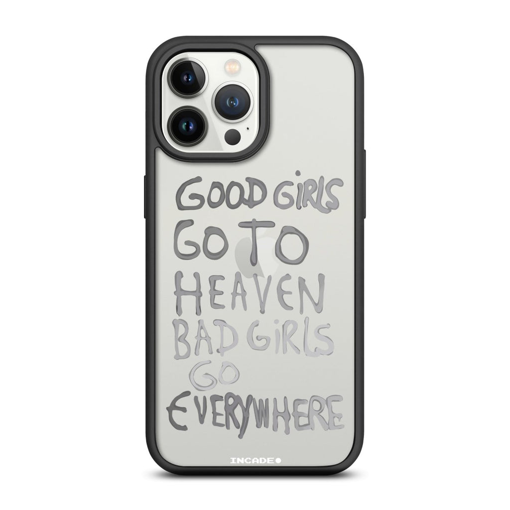 Чохол для iPhone 13 Pro Max bad girl silver - INCADE