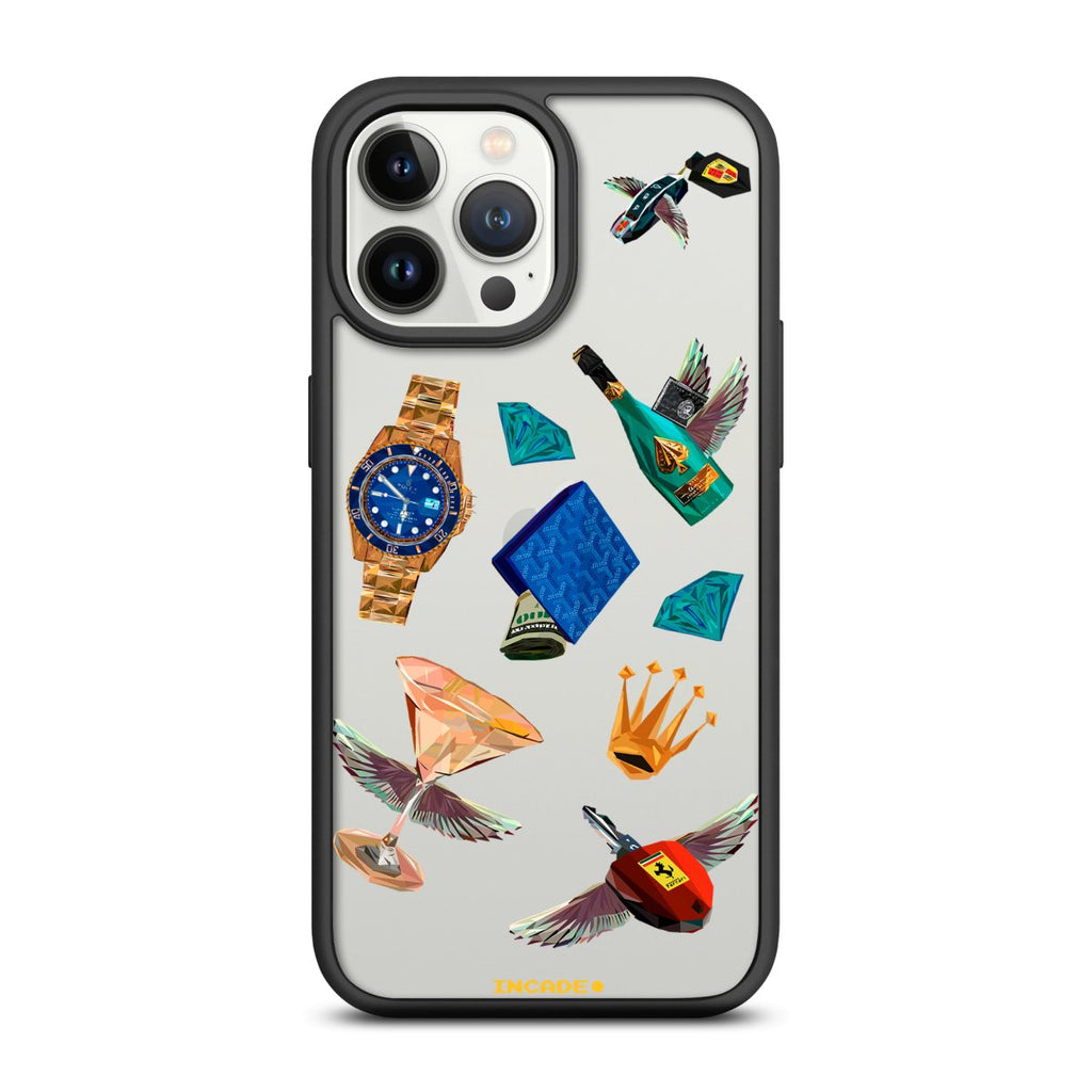 Чохол для iPhone 13 Pro Max Ferrari porsche rolex - INCADE