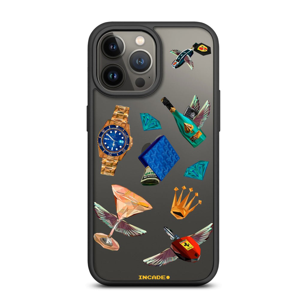 Чохол для iPhone 13 Pro Max Ferrari porsche rolex - INCADE