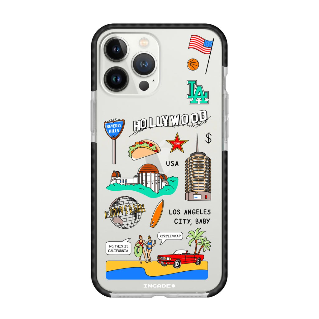 Чохол для iPhone 13 Pro Max LOS ANGELES - INCADE