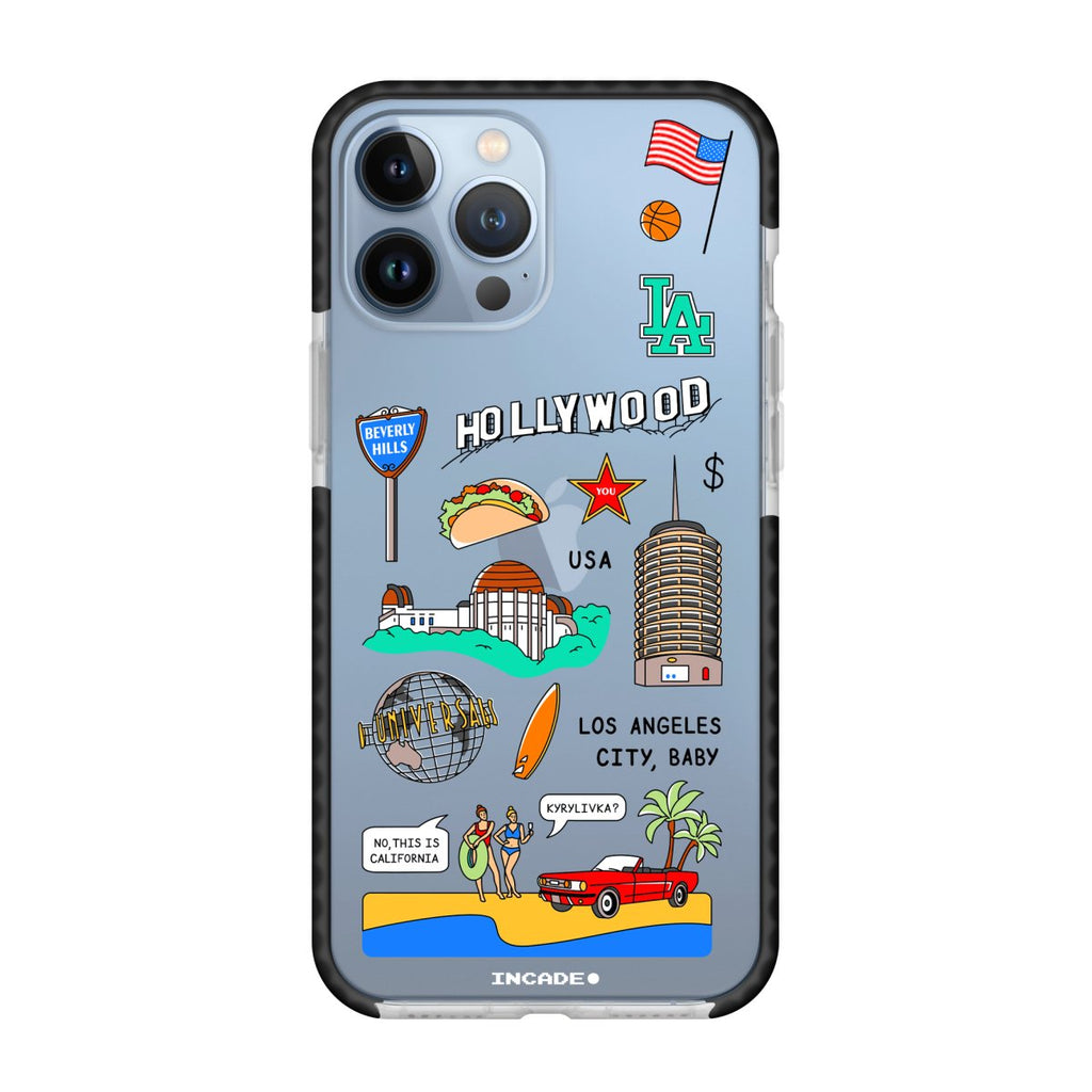 Чохол для iPhone 13 Pro Max LOS ANGELES - INCADE