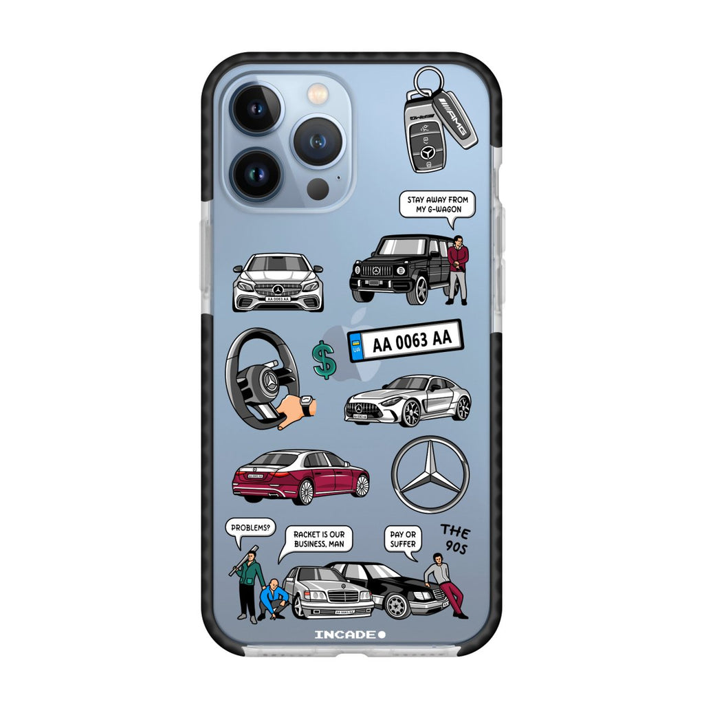 Чохол для iPhone 13 Pro Max MERCEDES - INCADE