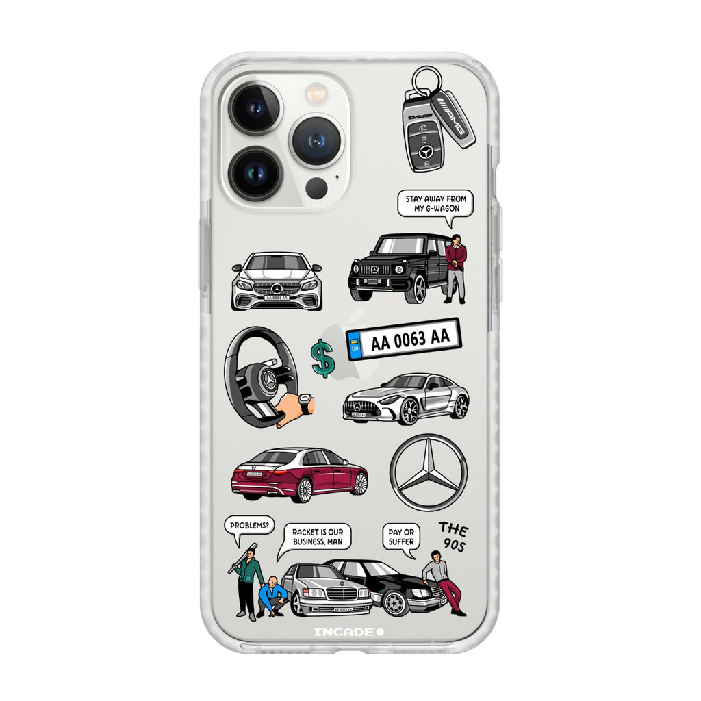 Чохол для iPhone 13 Pro Max MERCEDES - INCADE