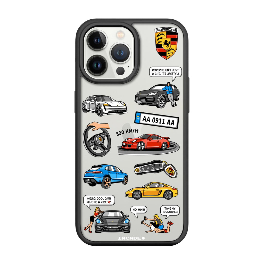 Чохол для iPhone 13 Pro Max PORSCHE - INCADE