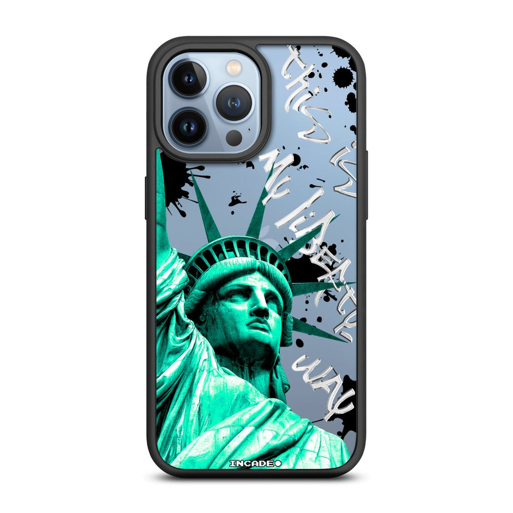 Чохол для iPhone 13 Pro Max STATUE GREEN - INCADE