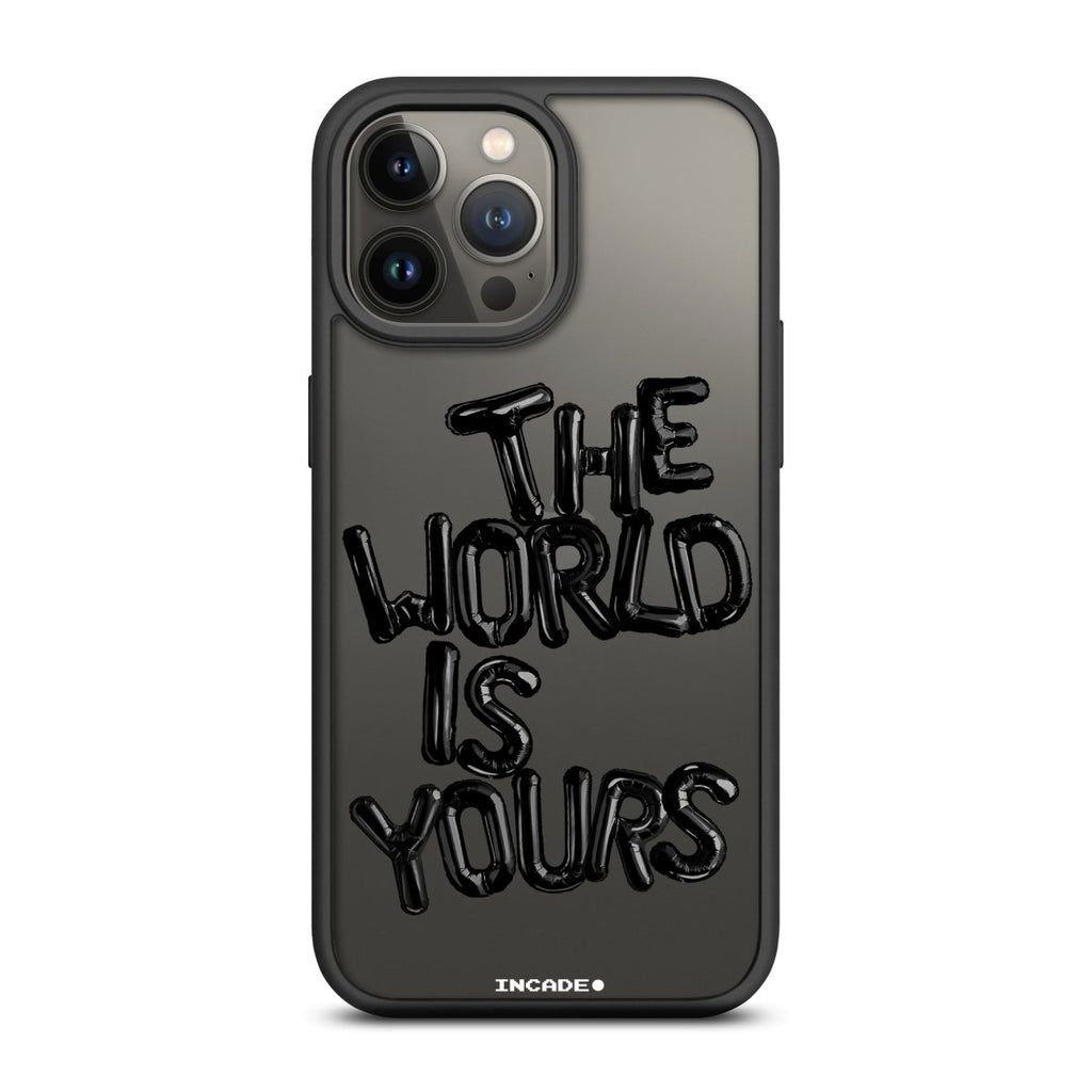 Чохол для iPhone 13 Pro Max world black - INCADE