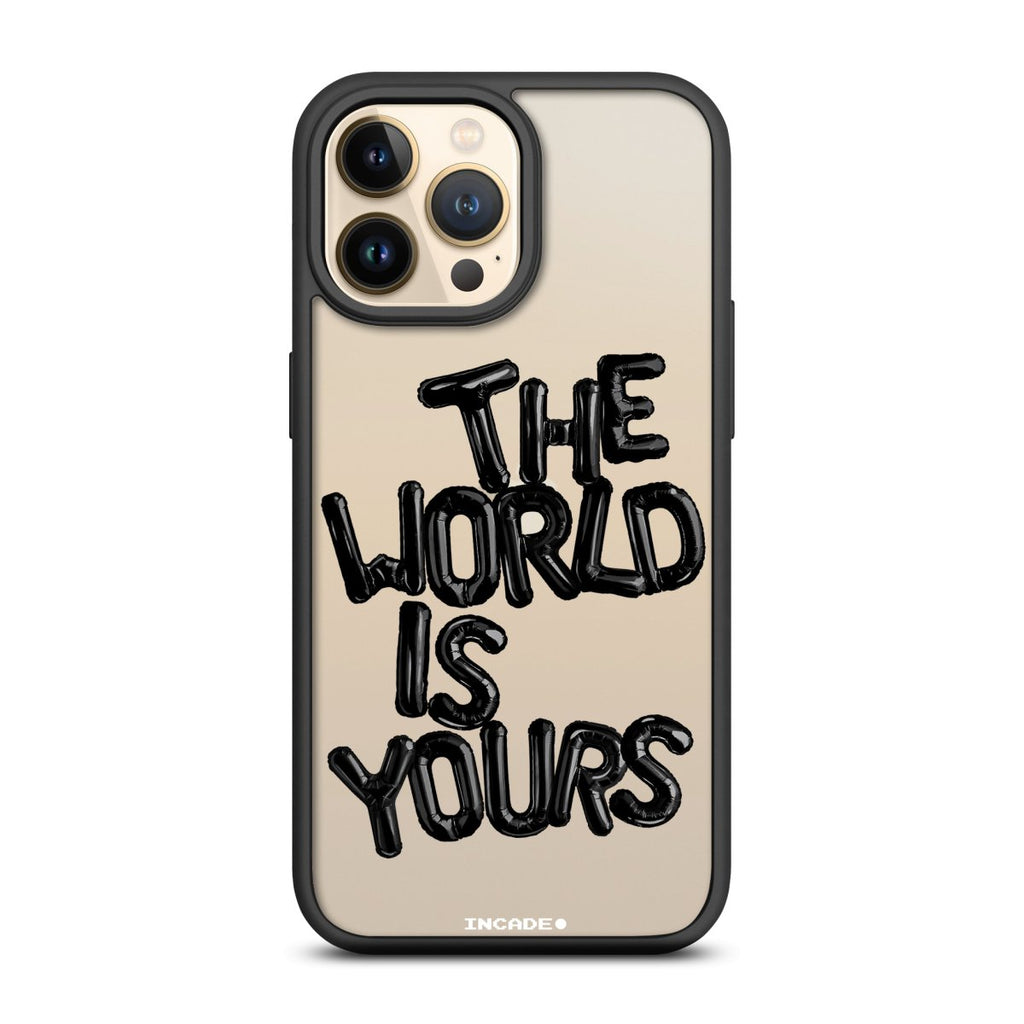 Чохол для iPhone 13 Pro Max world black - INCADE