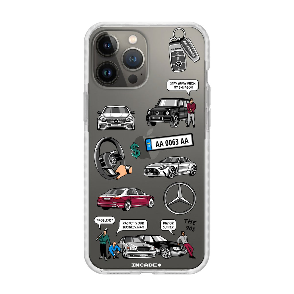 Чохол для iPhone 13 Pro MERCEDES - INCADE
