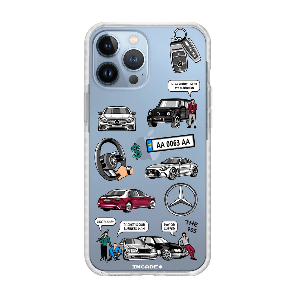 Чохол для iPhone 13 Pro MERCEDES - INCADE
